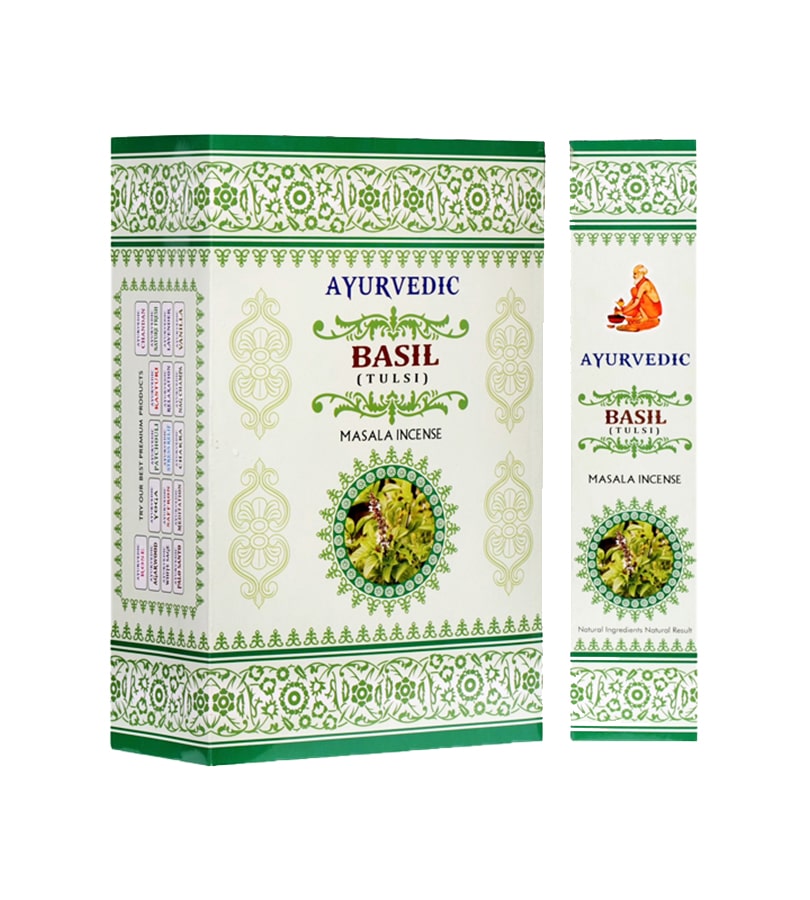 Incenso ayurvedico di basilico - 15g
